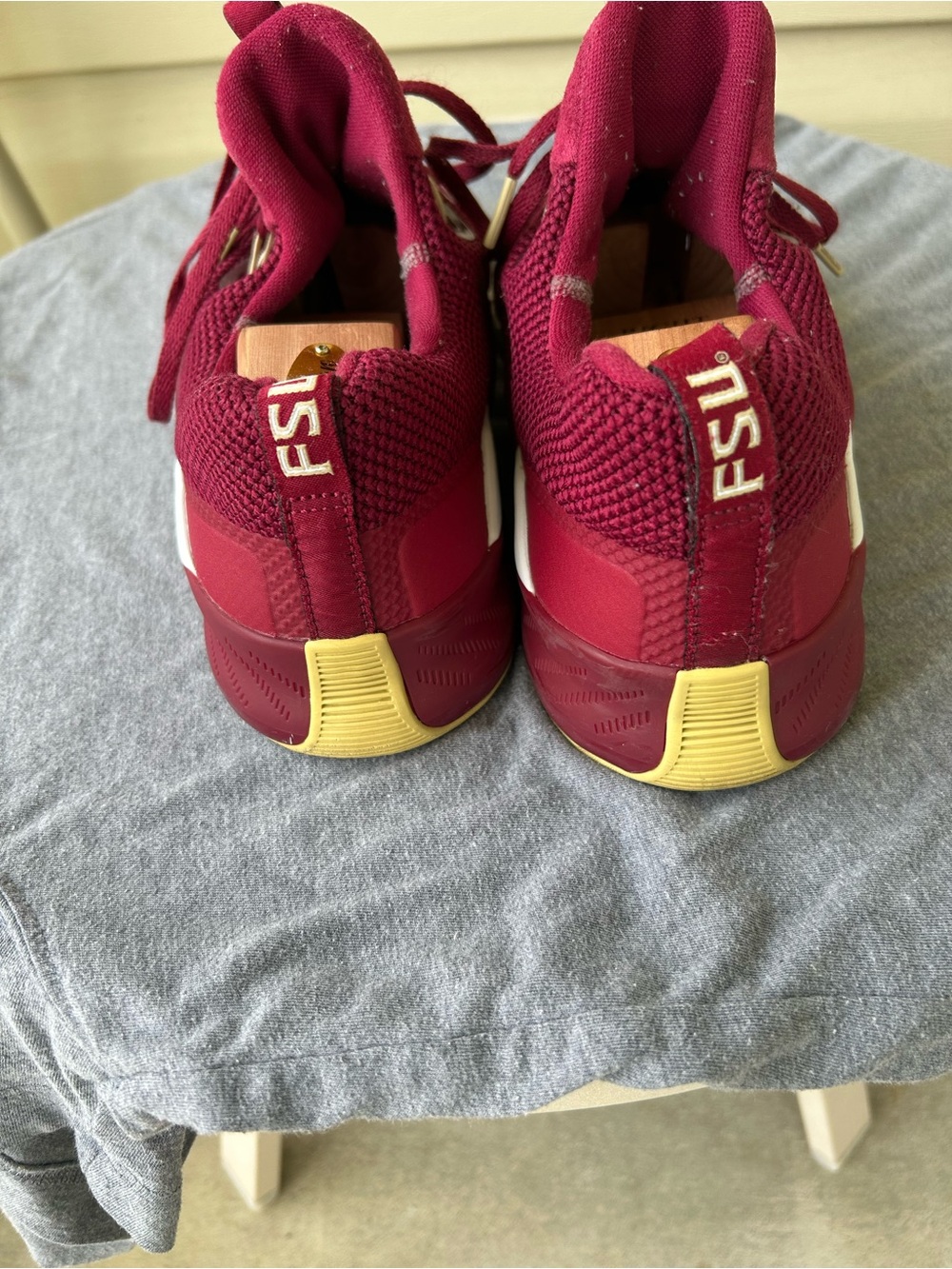 FSU Nike Men's Garnet and Gold Athletic Shoes - Picture 3 of 6
